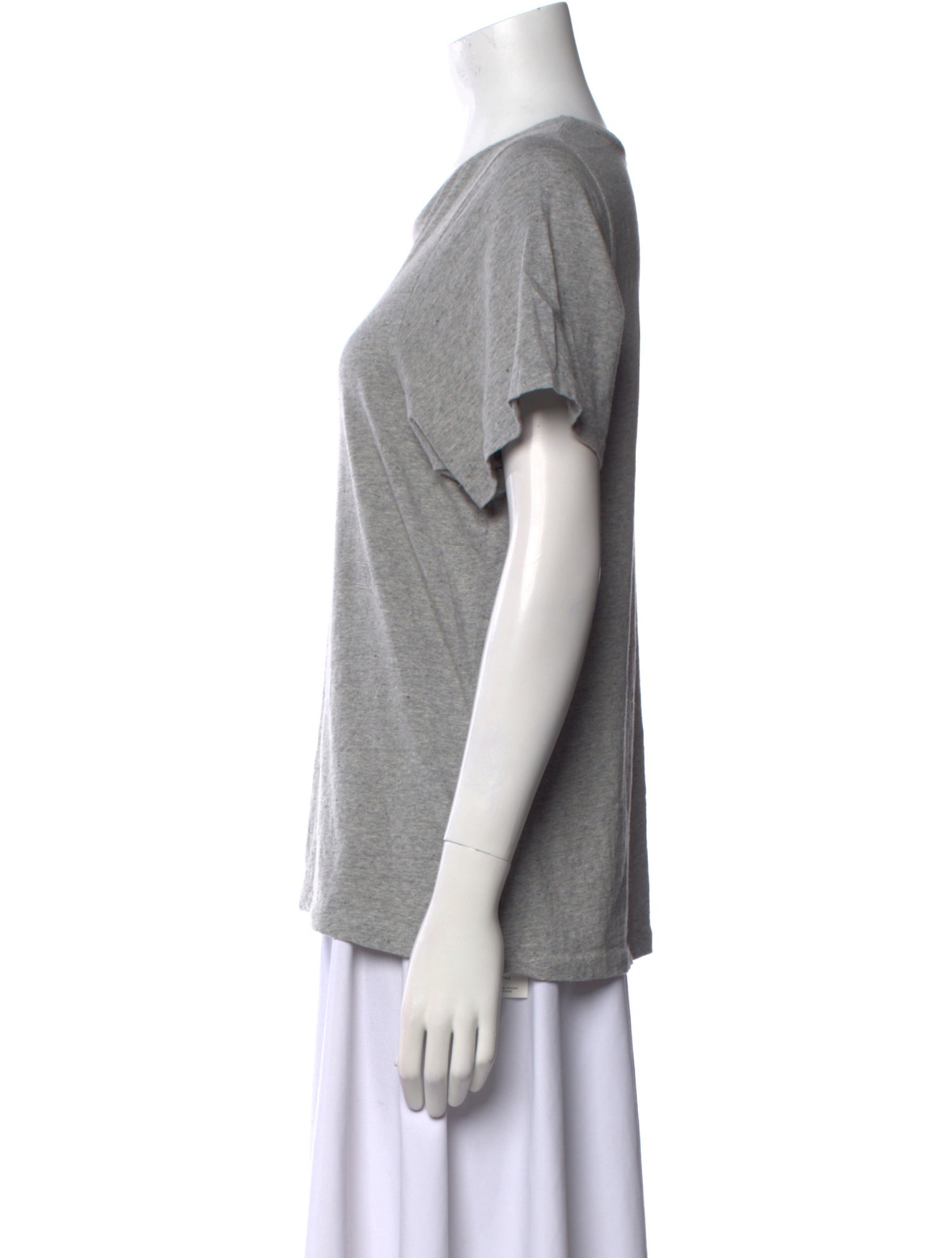 TOTEME Crew Neck Short Sleeve T-Shirt