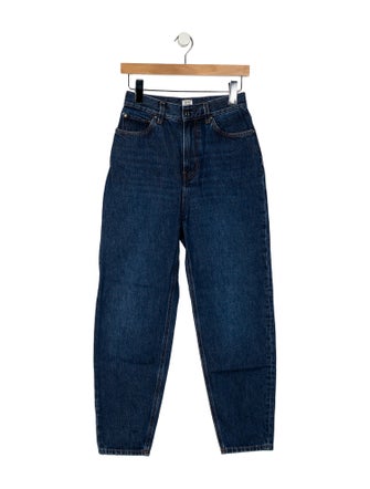 TOTEME High-Rise Skinny Leg Jeans