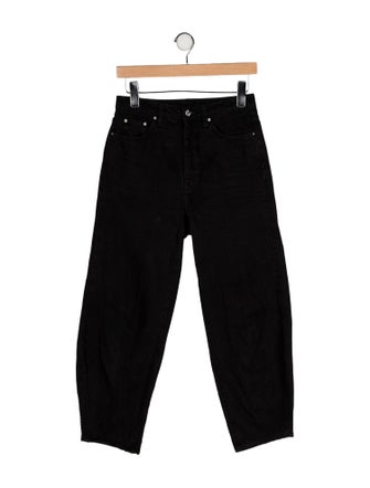 TOTEME Barrel Leg Straight Leg Jeans