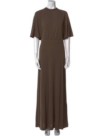 TOTEME Crew Neck Long Dress
