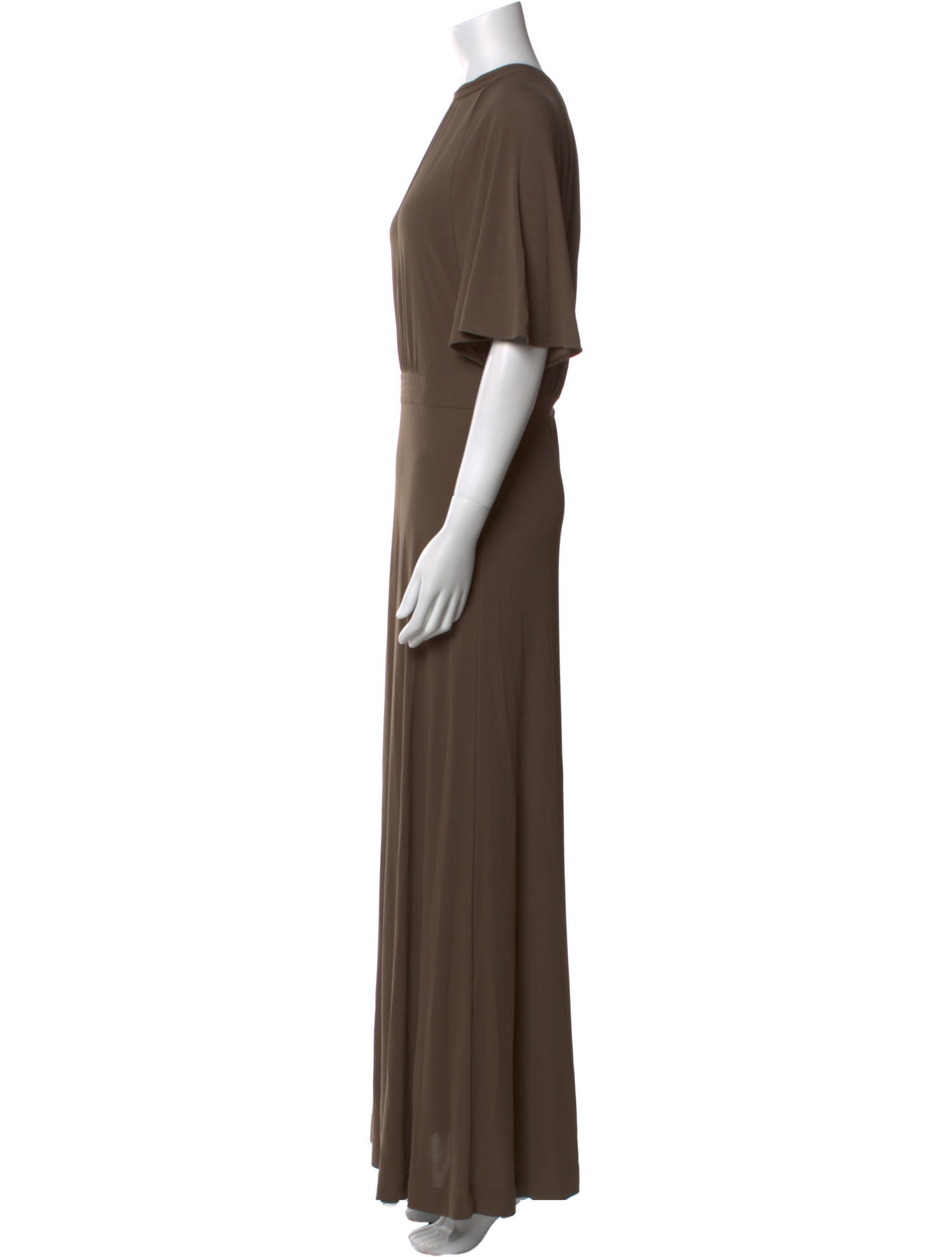 TOTEME Crew Neck Long Dress