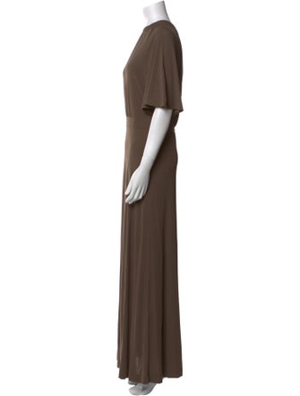 TOTEME Crew Neck Long Dress