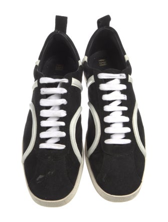 TOTEME Suede Leather Trim Embellishment Sneakers
