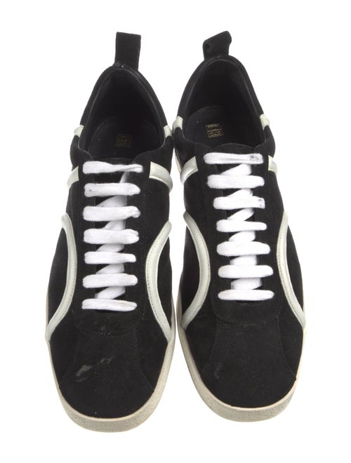 TOTEME Suede Leather Trim Embellishment Sneakers