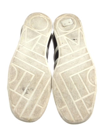 TOTEME Suede Leather Trim Embellishment Sneakers