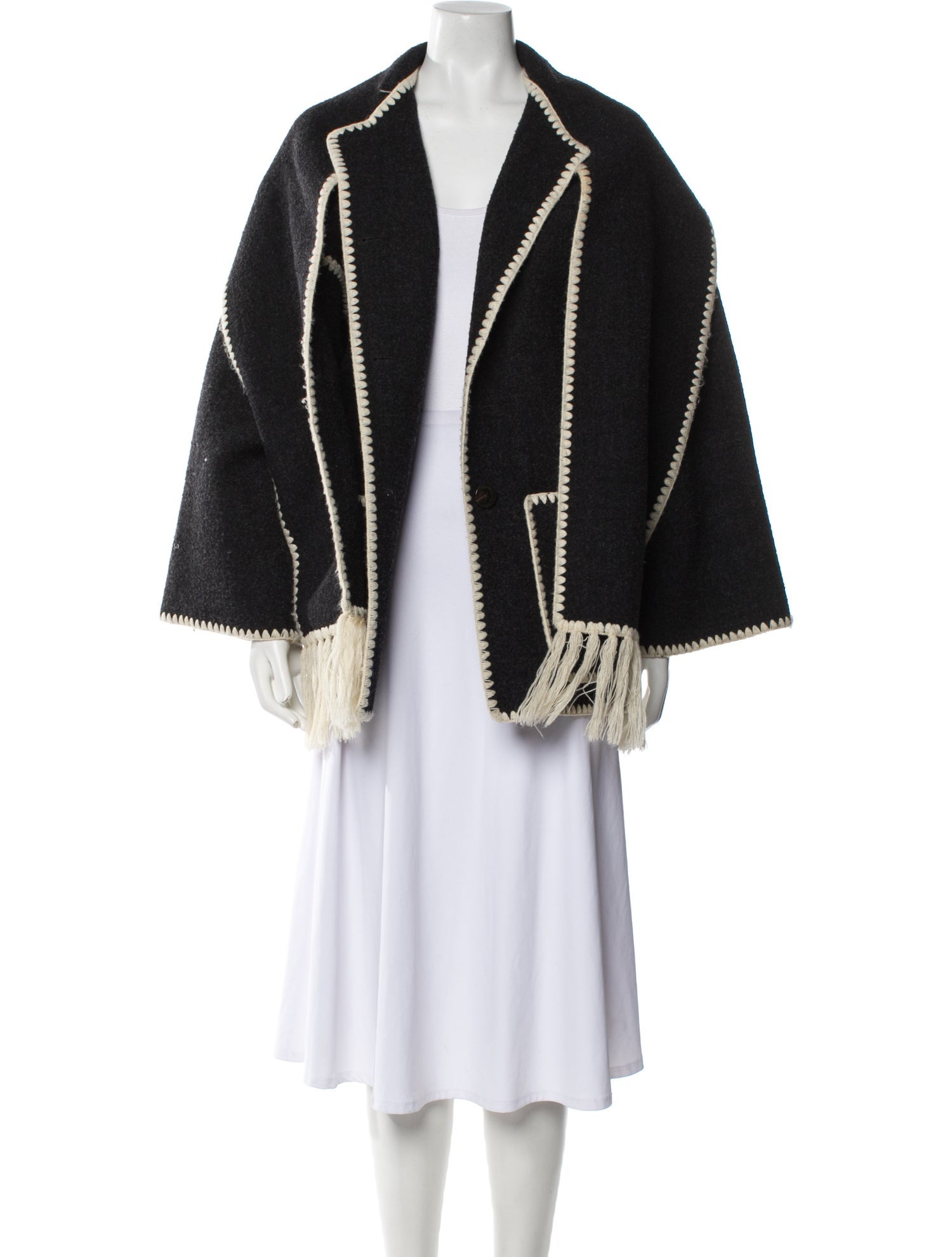 TOTEME Wool Striped Jacket