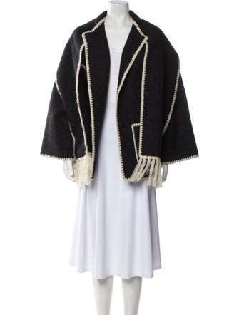 TOTEME Wool Striped Jacket