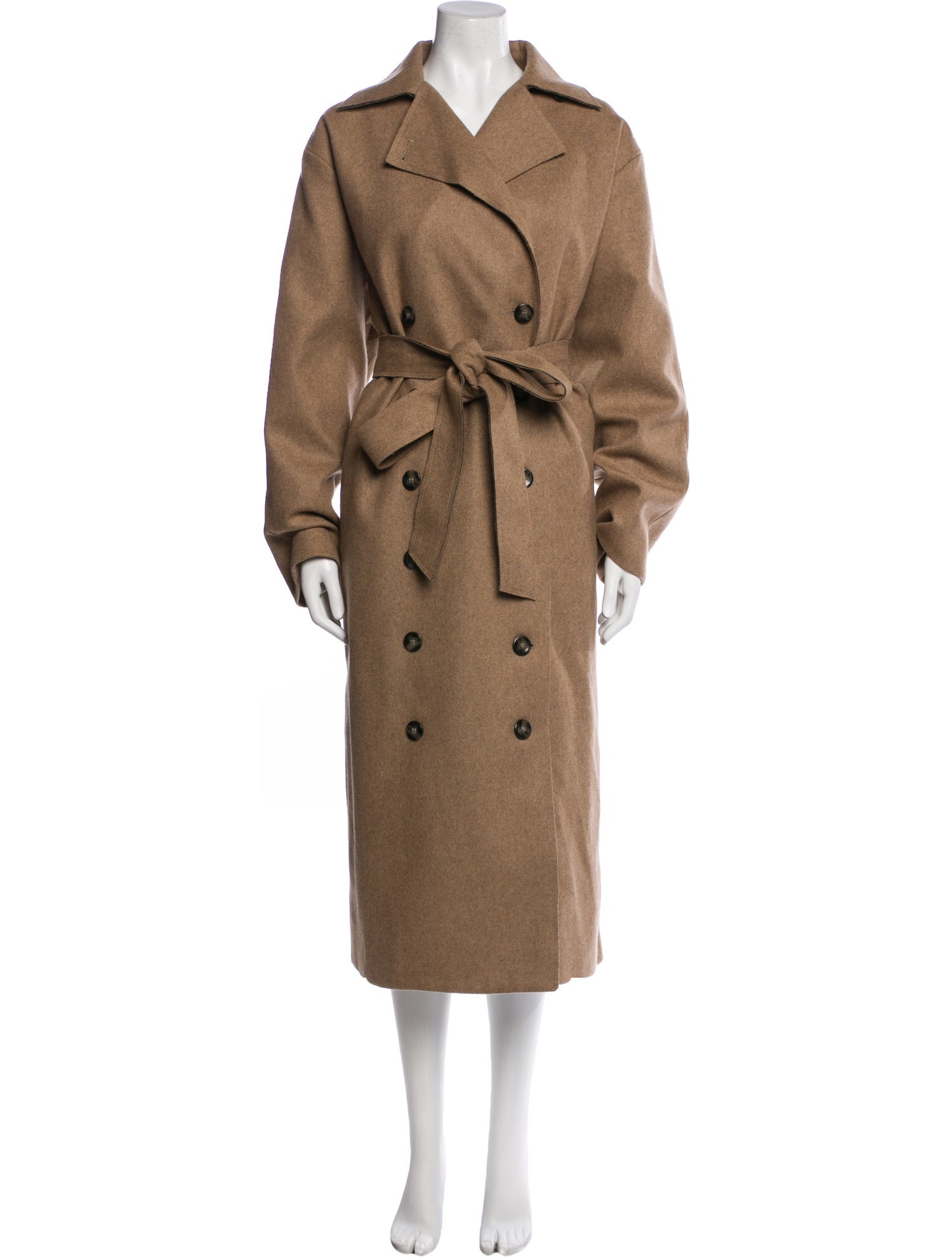 TOTEME Terlago Wool Trench Coat