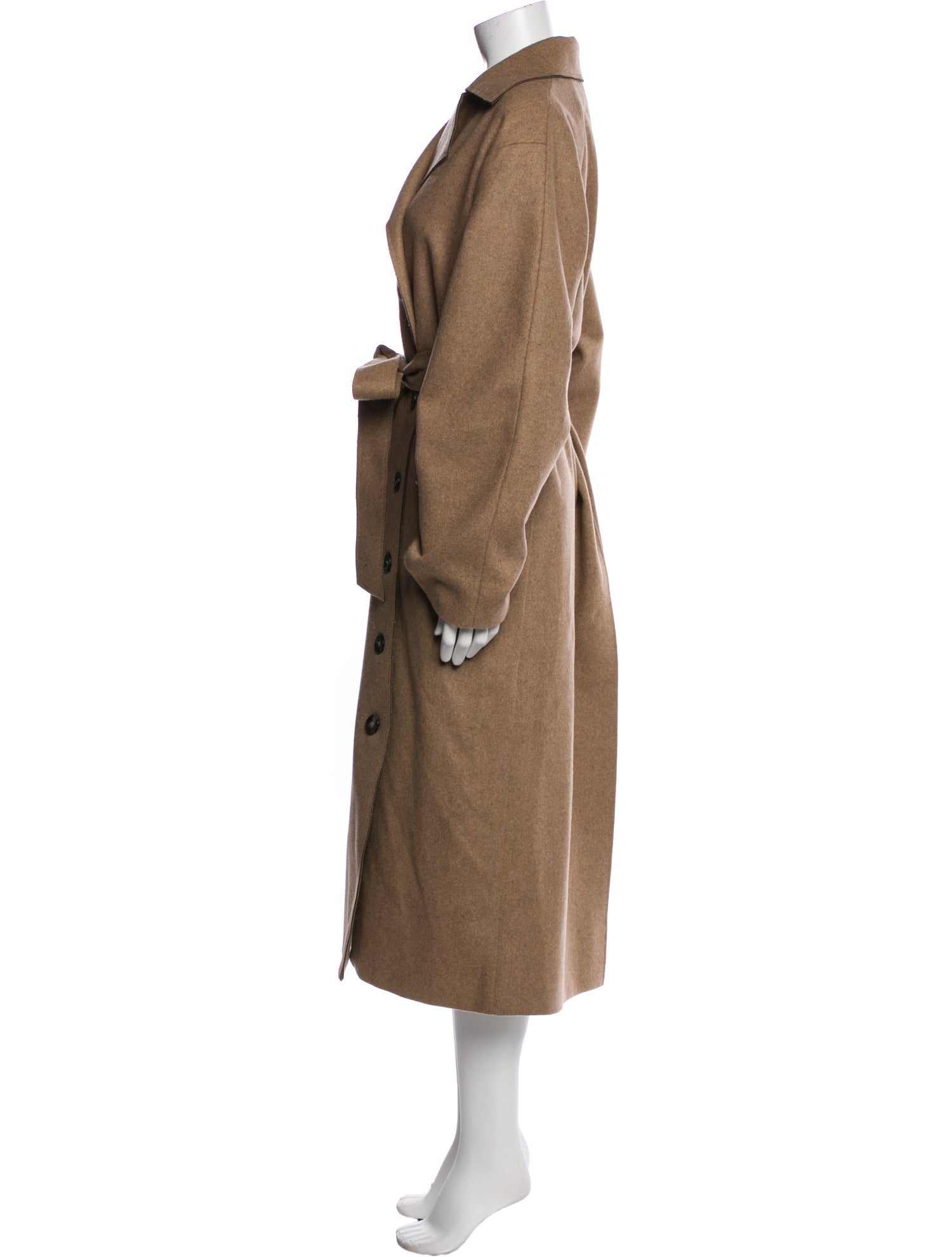 TOTEME Terlago Wool Trench Coat
