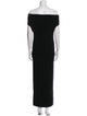 TOTEME Off-The-Shoulder Long Dress