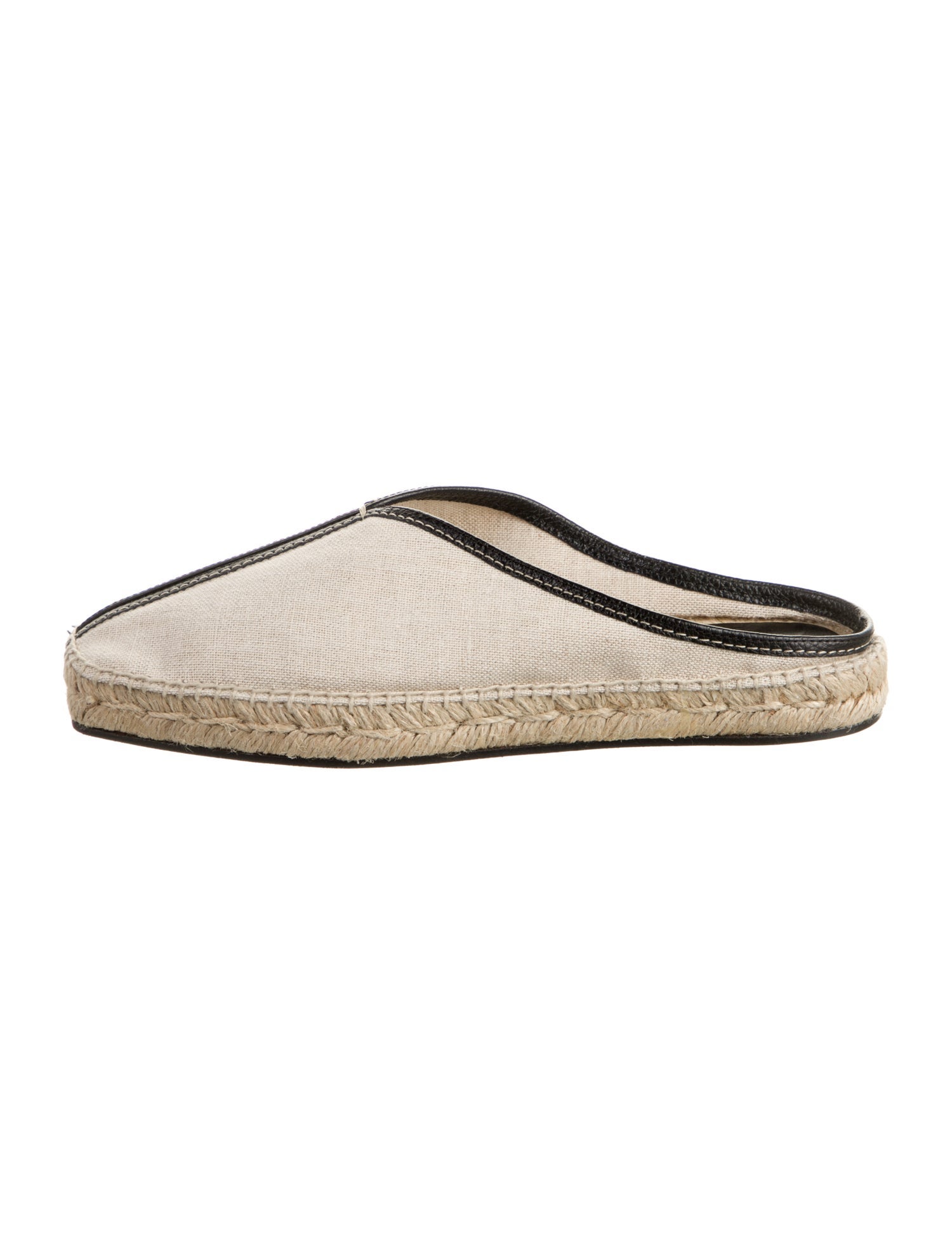 TOTEME Canvas Colorblock Pattern Espadrilles