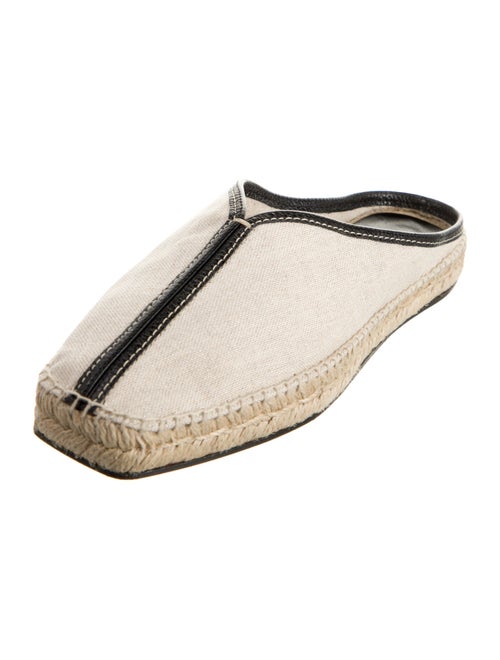 TOTEME Canvas Colorblock Pattern Espadrilles