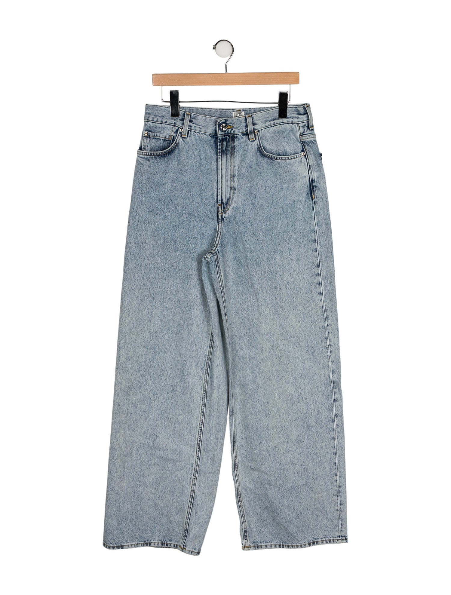 TOTEME High-Rise Wide Leg Jeans