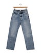 TOTEME High-Rise Straight Leg Jeans