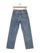 TOTEME High-Rise Straight Leg Jeans