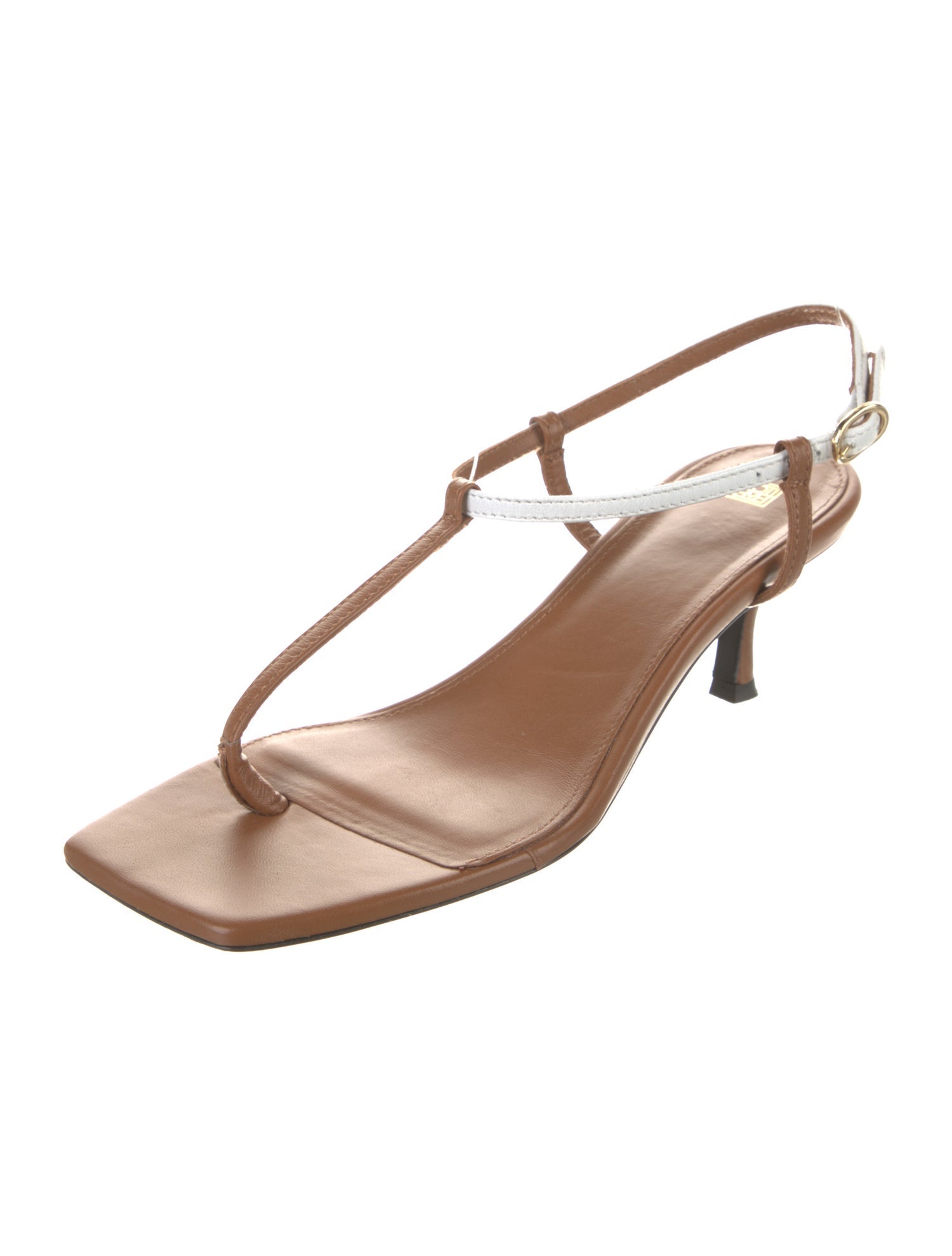 TOTEME Leather Slingback Sandals