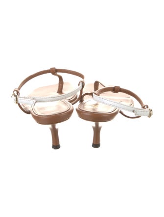 TOTEME Leather Slingback Sandals