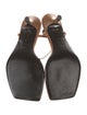 TOTEME Leather Slingback Sandals
