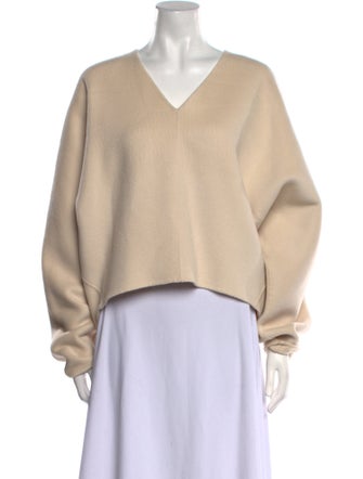 TOTEME Wool V-Neck Sweater