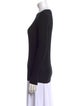 TOTEME Round Neck Ribbed Wool Knit Wool Sweater