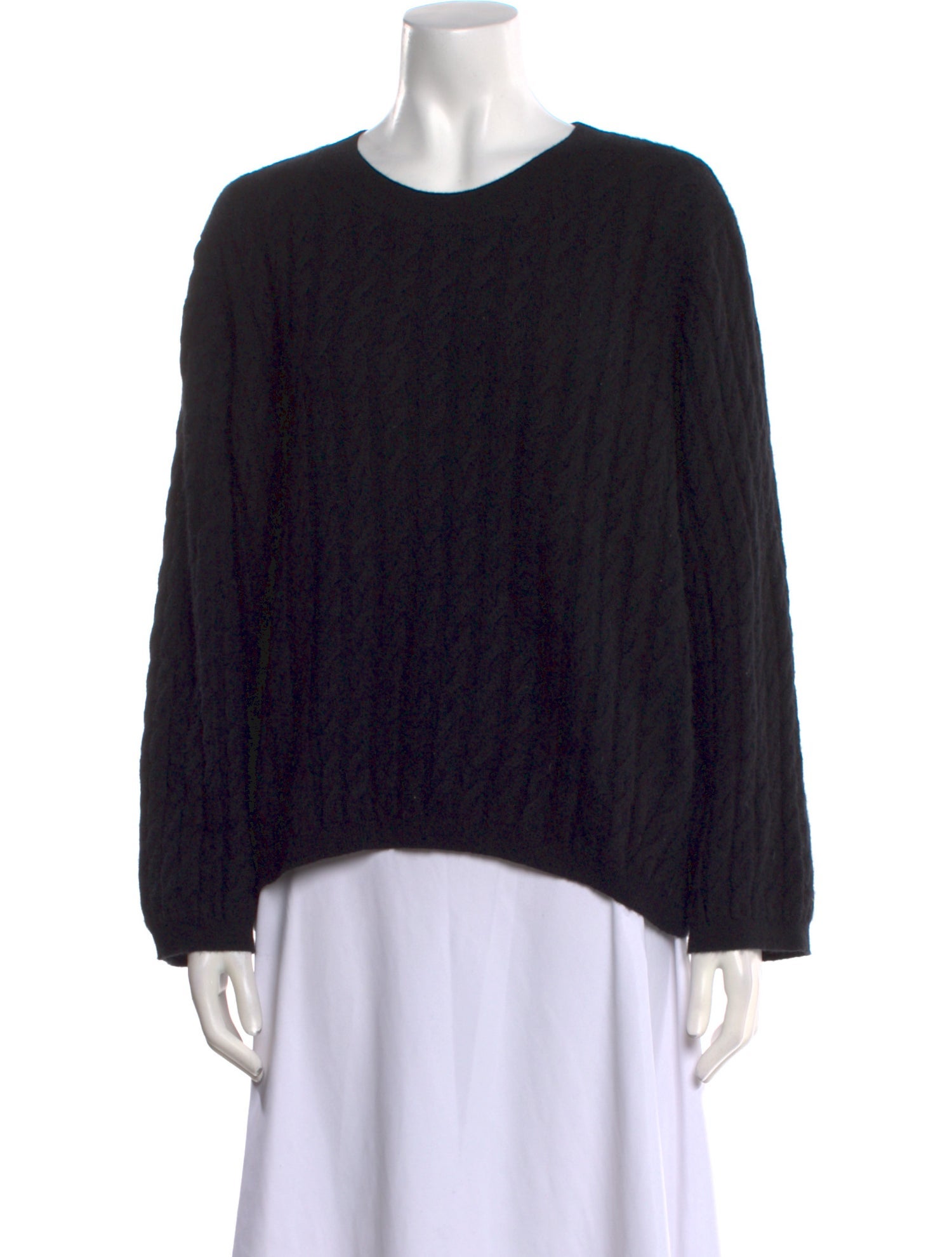 TOTEME Cable Knit Cashmere Sweater Cashmere Sweater