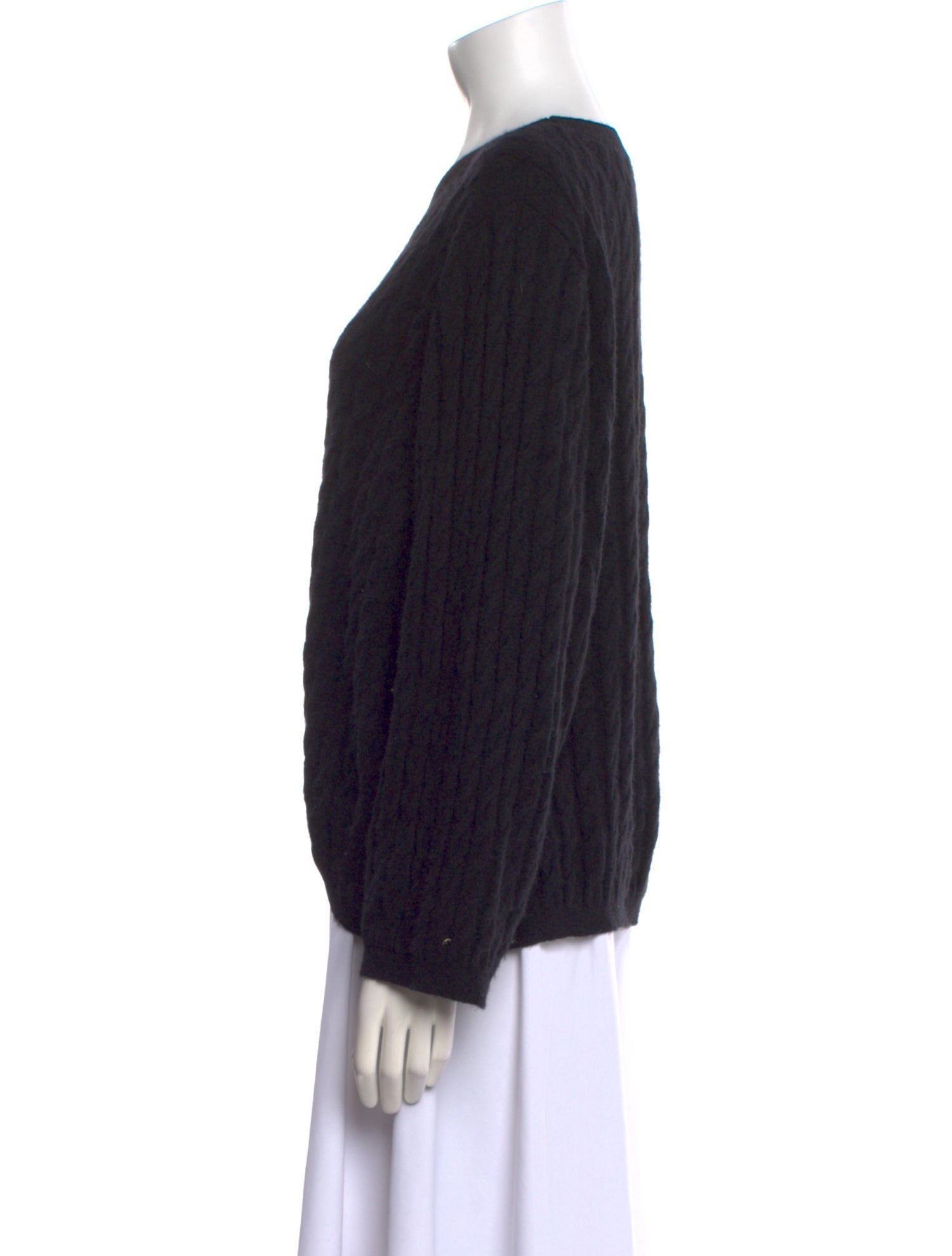 TOTEME Cable Knit Cashmere Sweater Cashmere Sweater