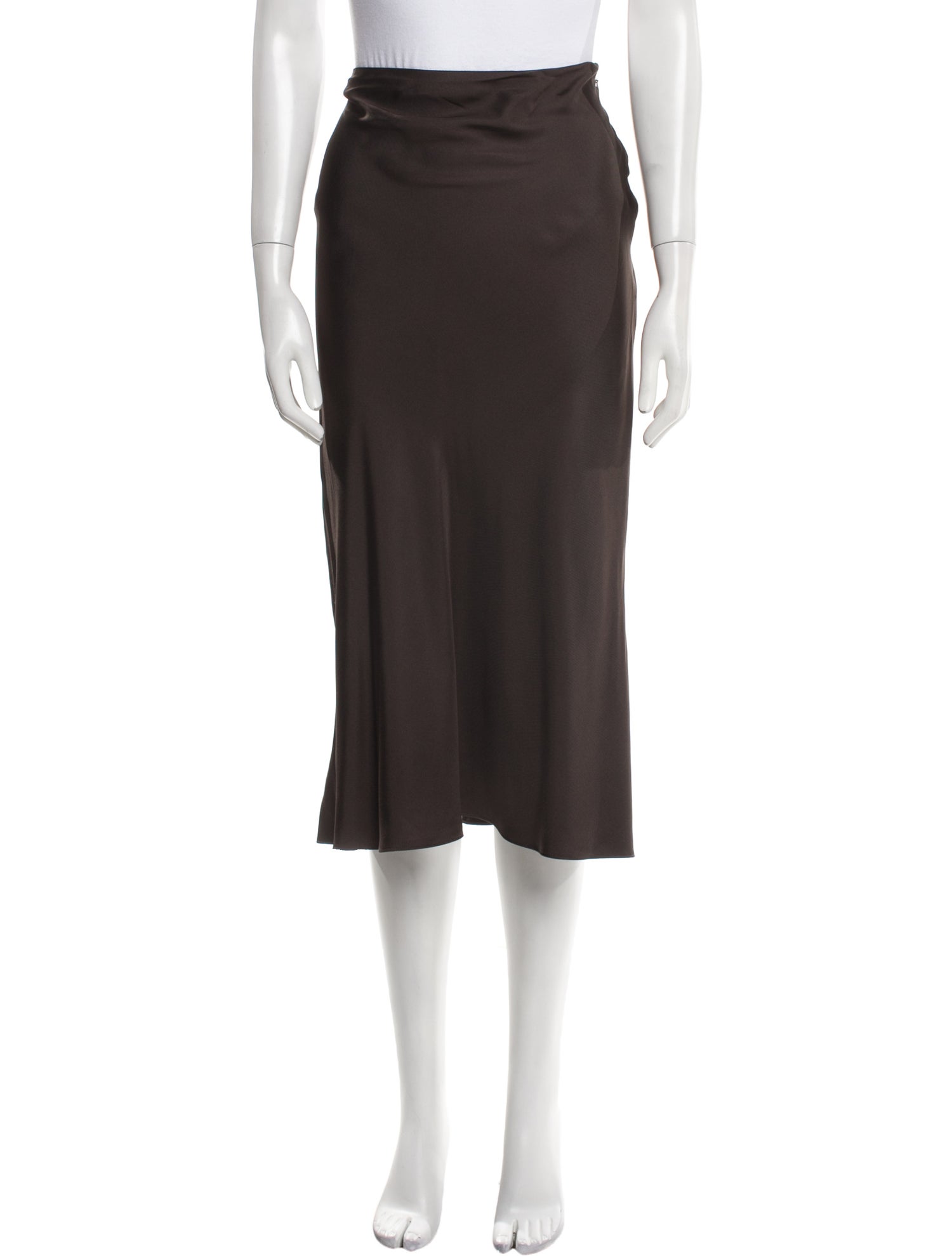 TOTEME Silk Knee-Length Skirt