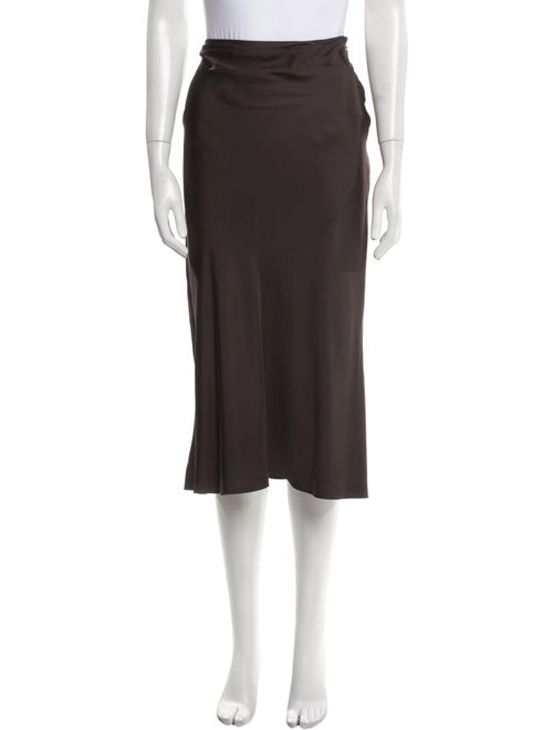 TOTEME Silk Knee-Length Skirt