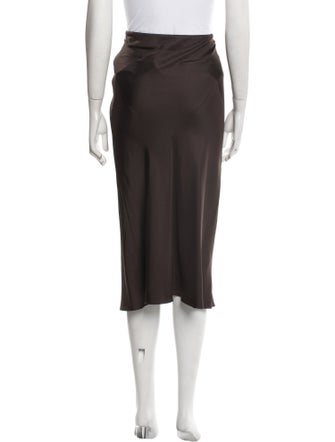 TOTEME Silk Knee-Length Skirt