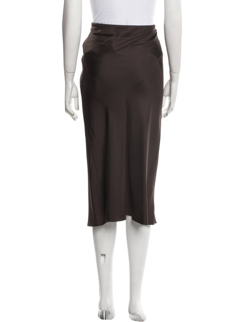 TOTEME Silk Knee-Length Skirt
