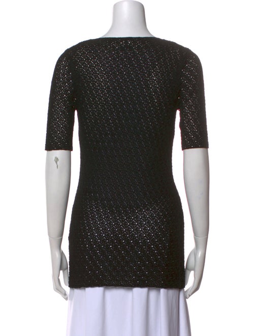 TOTEME Scoop Neck Short Sleeve Top