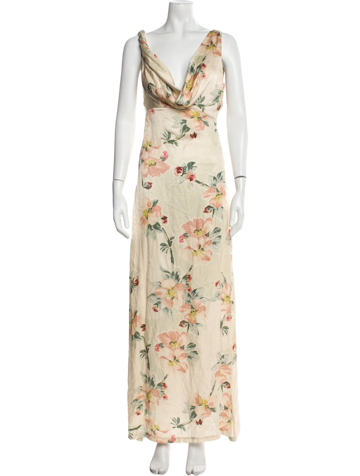TOTEME Floral Print Long Dress w/ Tags