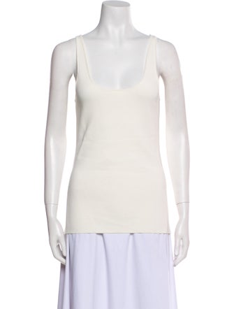 TOTEME Scoop Neck Sleeveless Top