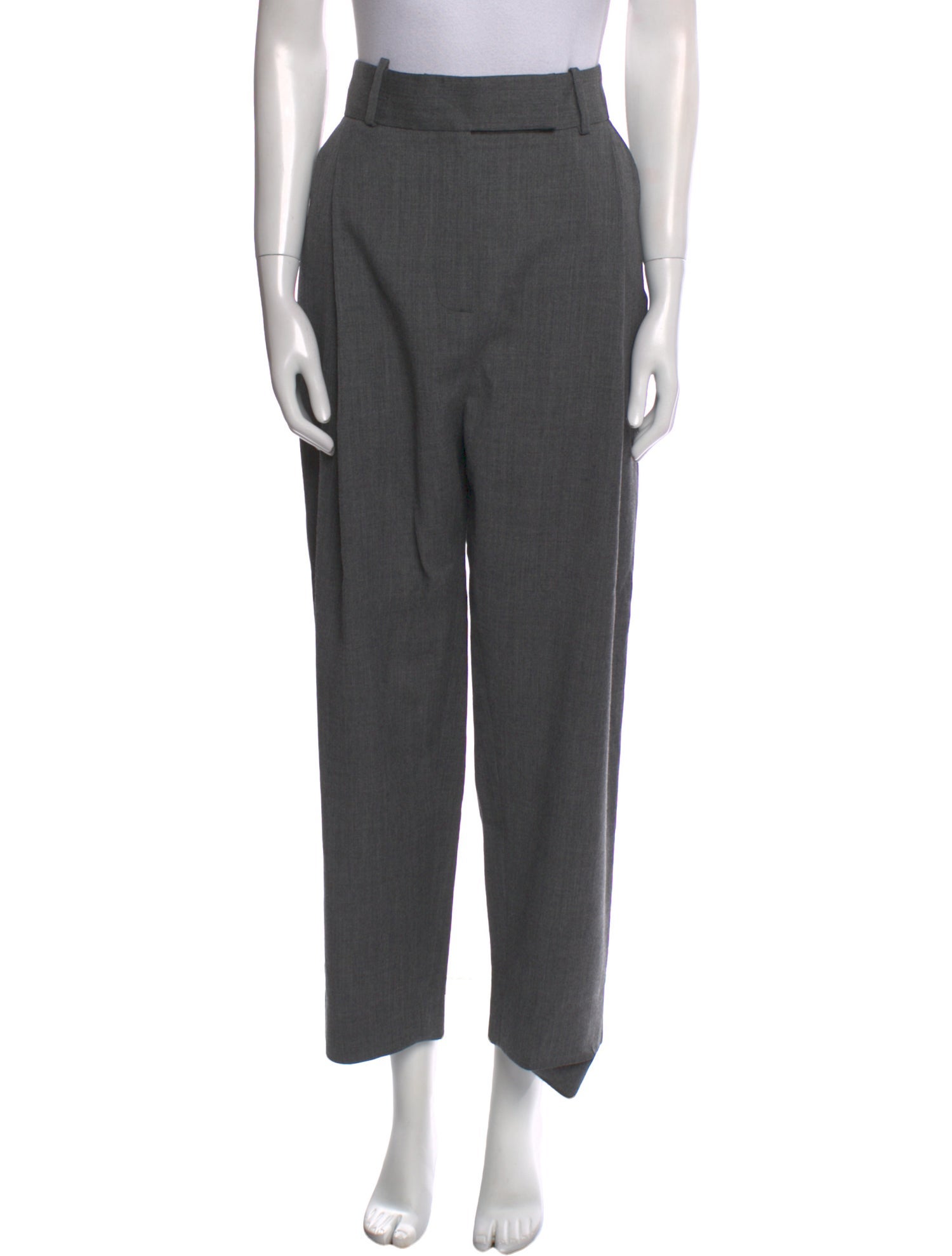 TOTEME Wool Straight Leg Pants