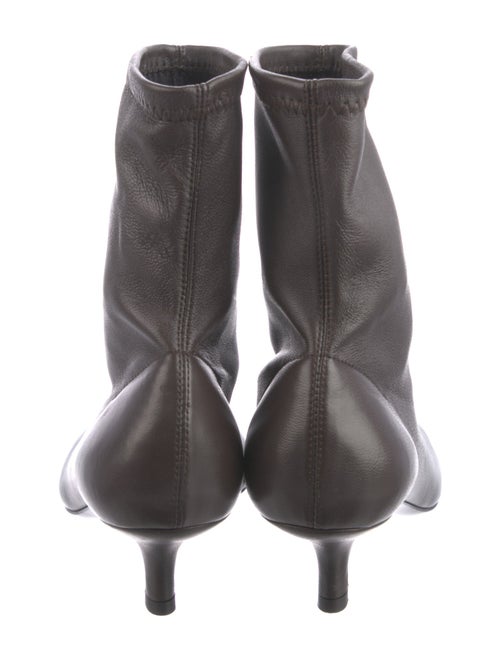 TOTEME Leather Sock Boots