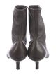 TOTEME Leather Sock Boots