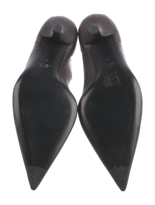 TOTEME Leather Sock Boots