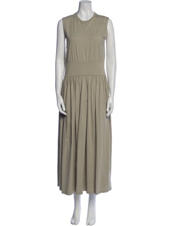 TOTEME Crew Neck Long Dress