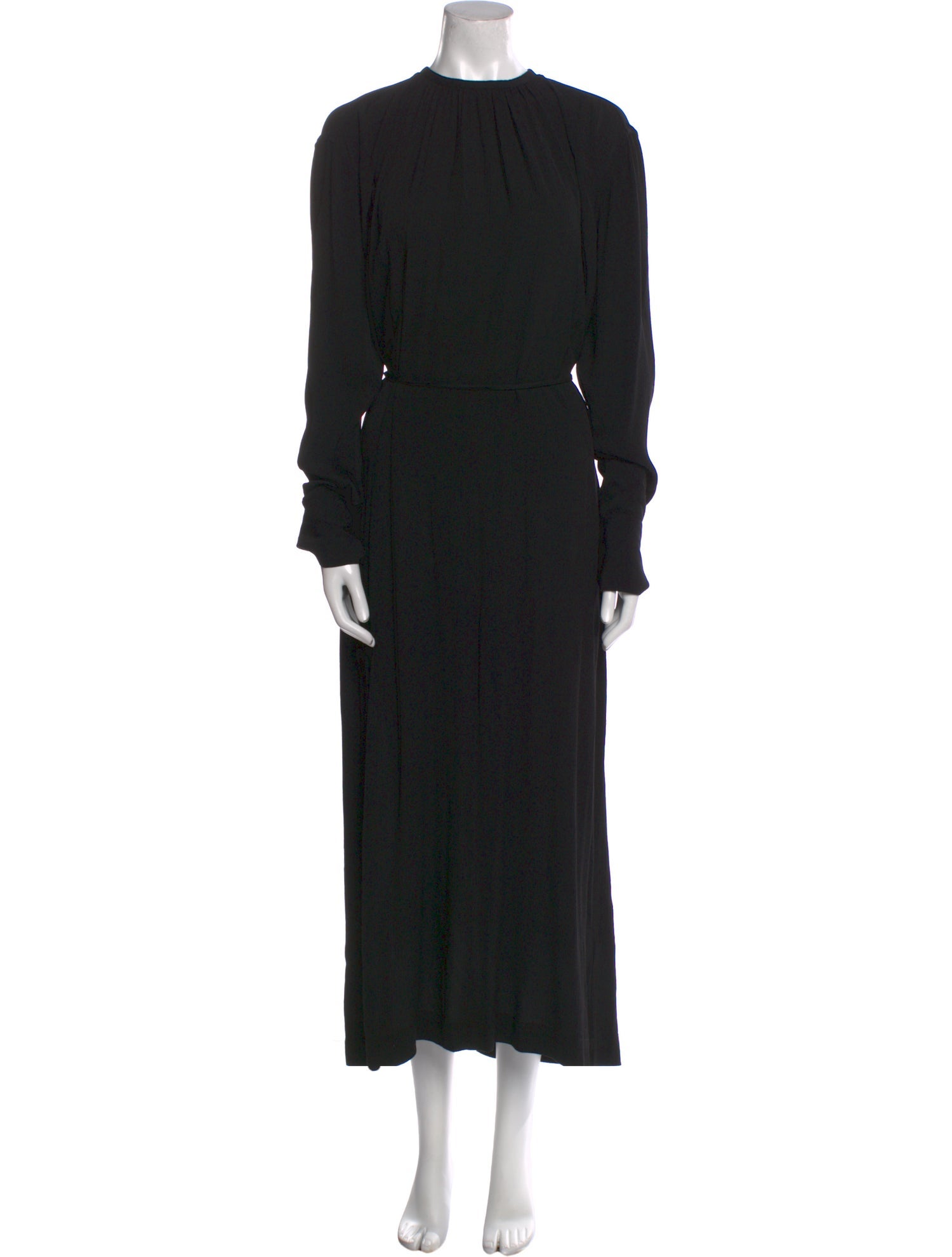 TOTEME Mock Neck Long Dress