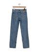 TOTEME High-Rise Straight Leg Jeans