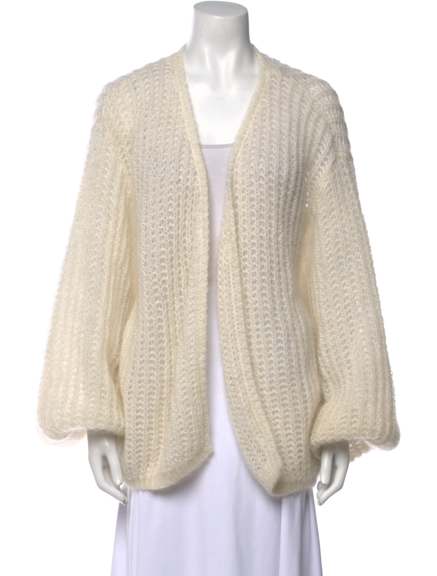 TOTEME Puffed V-Neck Sweater