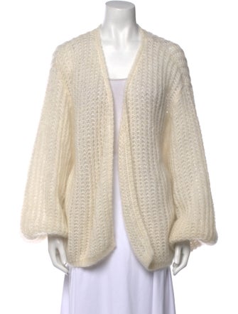 TOTEME Puffed V-Neck Sweater