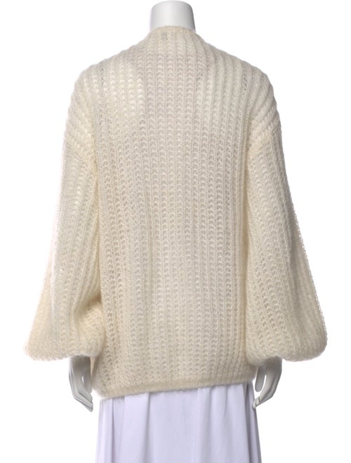 TOTEME Puffed V-Neck Sweater