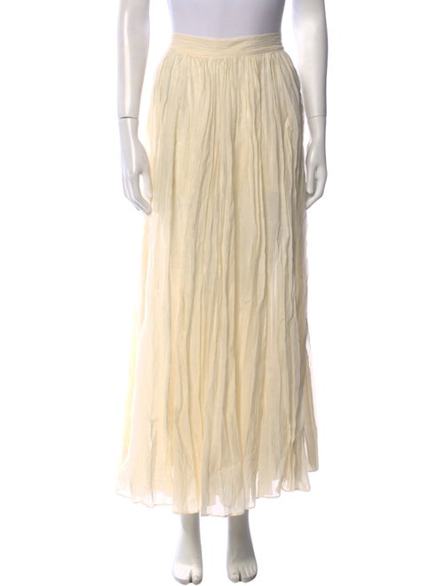 TOTEME Pleated Accents Midi Length Skirt