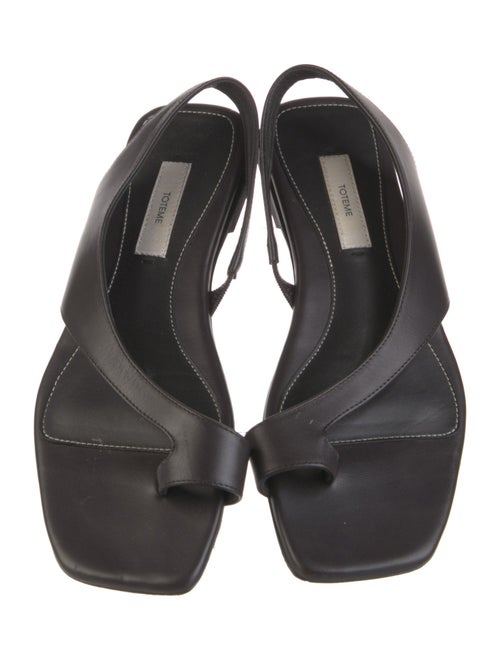 TOTEME Leather Slingback Sandals