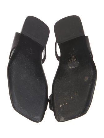 TOTEME Leather Slingback Sandals