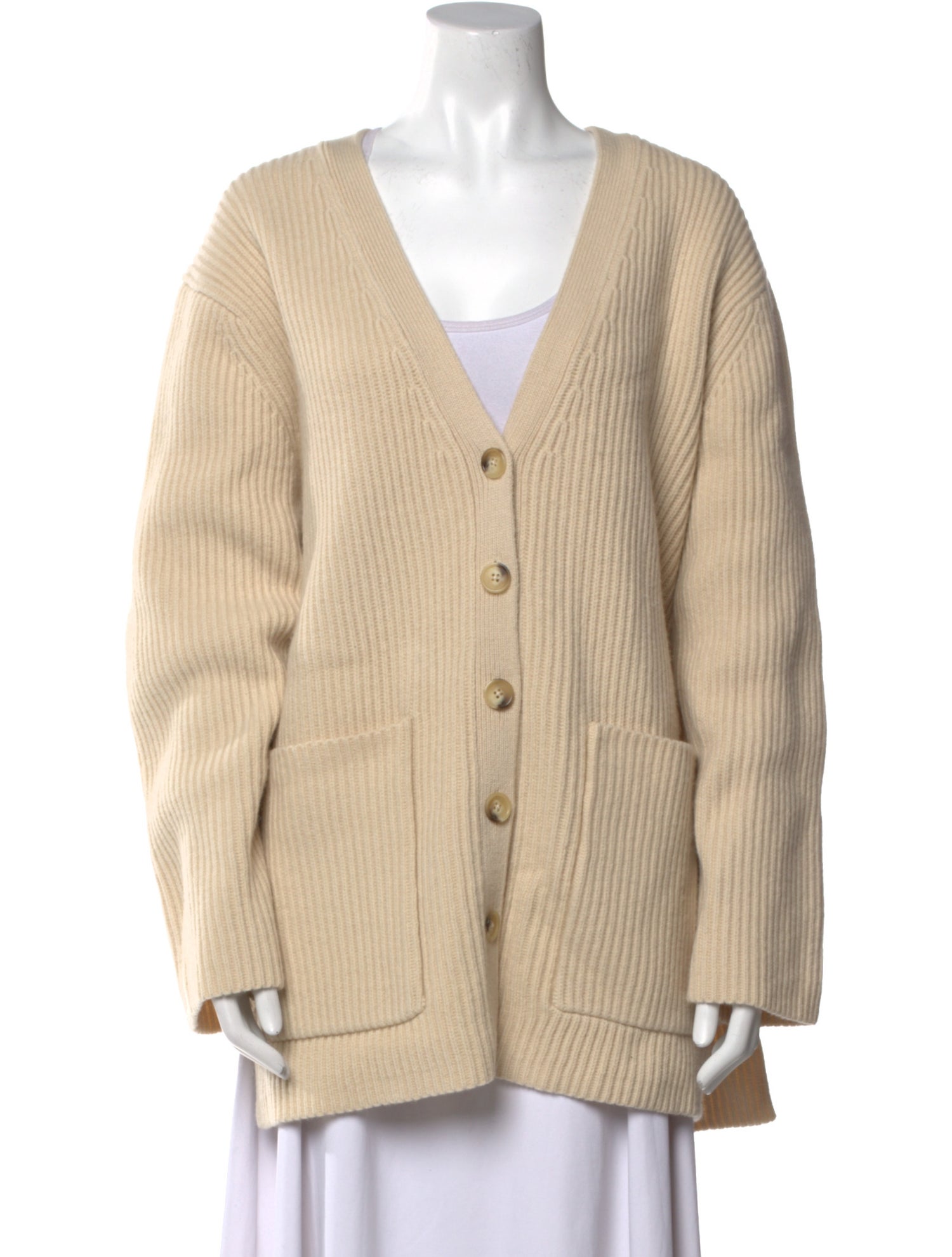 TOTEME Wool V-Neck Sweater