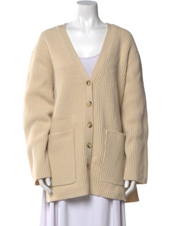 TOTEME Wool V-Neck Sweater