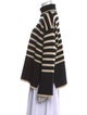 TOTEME Signature Stripe Turtleneck Wool Sweater