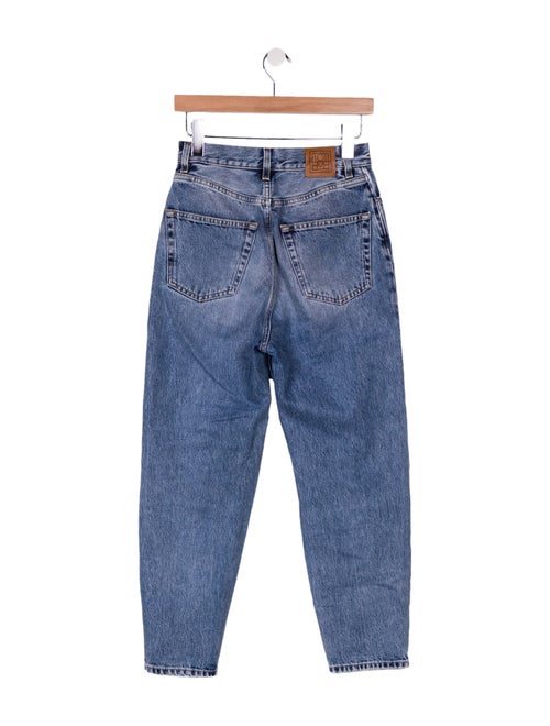 TOTEME High-Rise Straight Leg Jeans